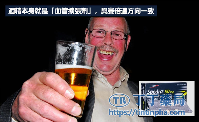 酒精本身就是「血管擴張劑」,與賽倍達方向一致 酒精本身就是「血管擴張劑」,與賽倍達方向一致