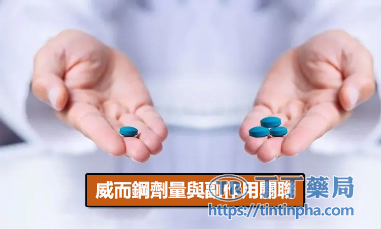 威而鋼劑量與副作用關聯 威而鋼劑量與副作用關聯