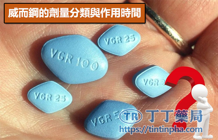 威而鋼的劑量分類與作用時間 威而鋼的劑量分類與作用時間
